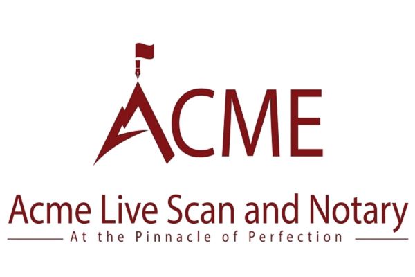 Acme Live Scan & Notary Offers livescan and notary services including apostille and authentications