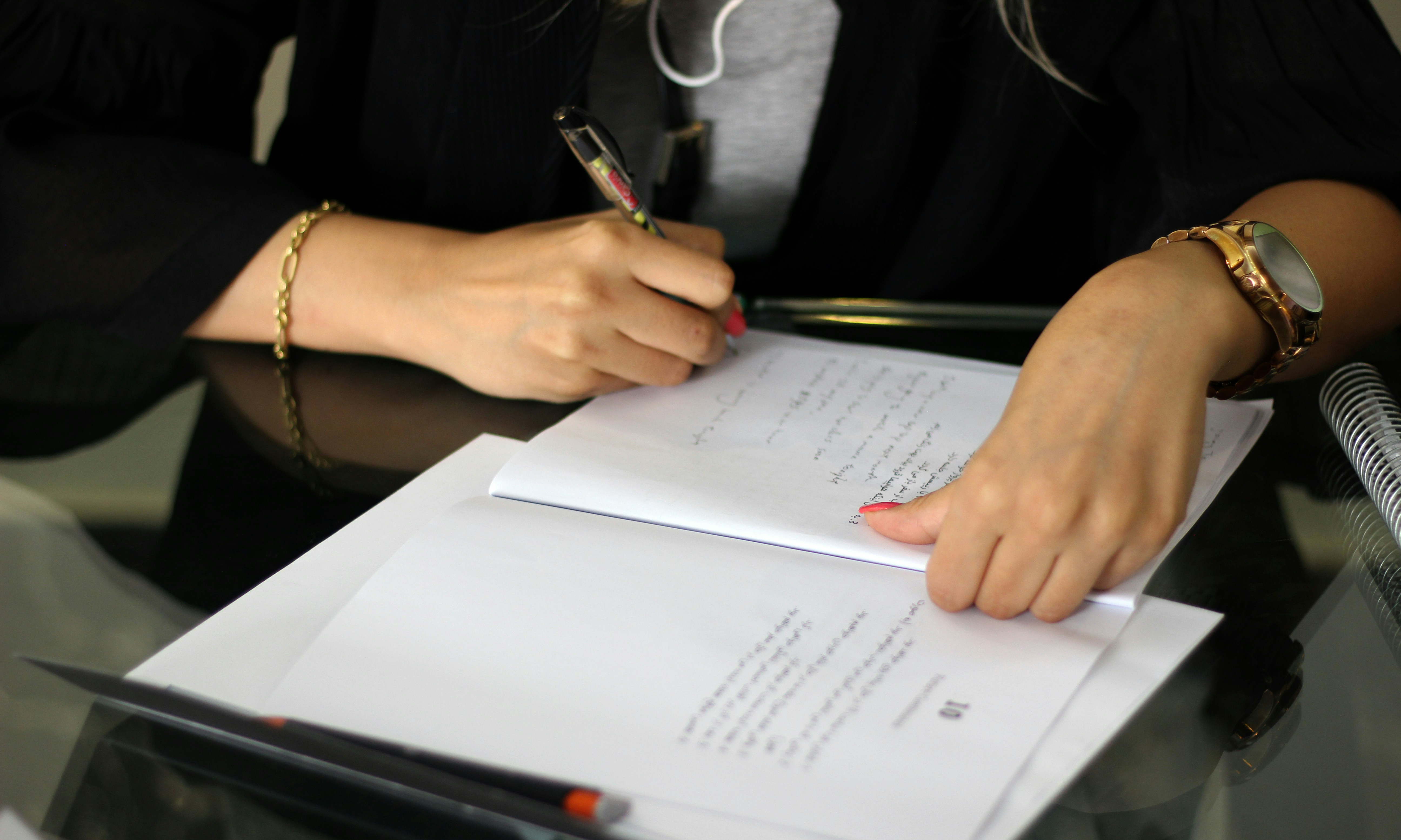 Signing documents with a notary